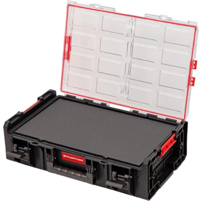 Afbeelding van Toolbrothers RHINO XXL Organiser ECO Hoogte Custom Multilayer 582 x 387 172 mm 19,5 l IP66 met schuimrubberen inzetstuk