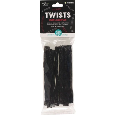 Afbeelding van Terrasana Zoete Drop Kabels Twist Bio, 100 gram