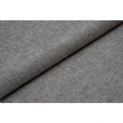 Afbeelding van Handwerk wol/Viscose Vilt Stof Materiaal Marl Fawn V10, 1Mtr 100cm x 90cm