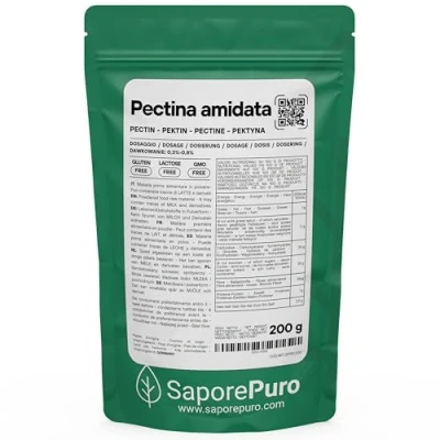 Afbeelding van Saporepuro Pectine poeder 200 gr ideaal voor confituur met weinig suiker