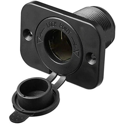 Afbeelding van Pro Plus Sigarettenaansteker Inbouwdoos 12 Volt en 24 met Afsluitdop
