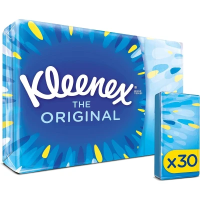 Afbeelding van Kleenex Original Zakdoekjes Pakjes Van 9, 30x9 stuks