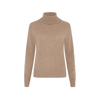 Afbeelding van Style Republic Rollkragen Regular Trui, Dames, Maat: 34, Nougat
