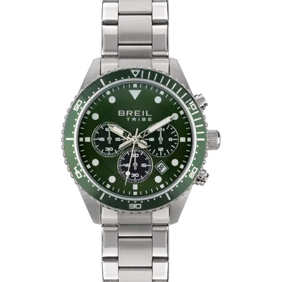 Afbeelding van Breil SAIL Chronograaf, Heren, Maat: One Size, Acciaio verde