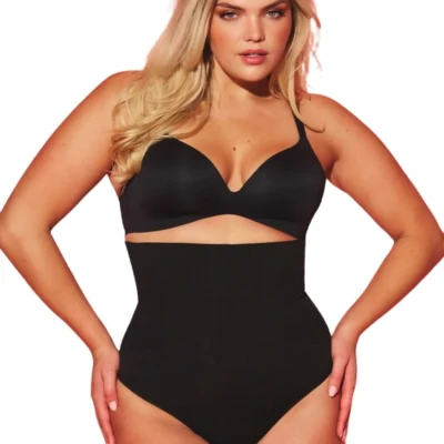Afbeelding van NIKKIE Shapewear String Brief Zwart S/M
