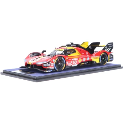 Afbeelding van Ferrari 499P Hypercar Looksmart Modelauto 1:18 2024 Antonio Fuoco / Miguel Molina Nicklas