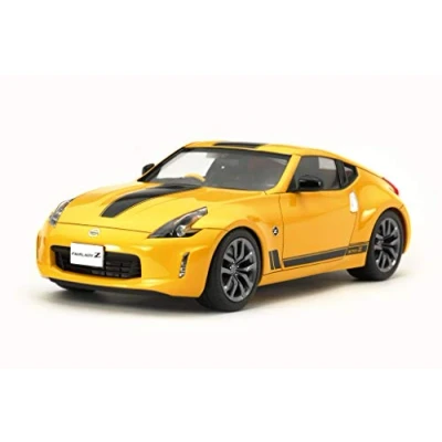 Afbeelding van TAMIYA 24348 1:24 Nissan 370Z Heritage Edition getrouwe replica, modelbouw, kunststof kit, hobby, lijmen, modelbouwdoos, montage, onbeschilderd, veelkleurig