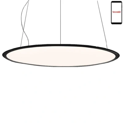 Afbeelding van Artemide Discovery hanglamp Ø70 LED dimbaar via smartphone zwart