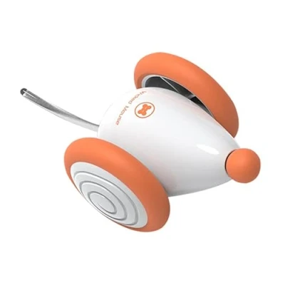 Afbeelding van INF Kattenspeelgoed elektrische speelgoedmuis, speelgoedmuizen voor katten met USB kabel, interactieve speelgoedmuis lichte staart