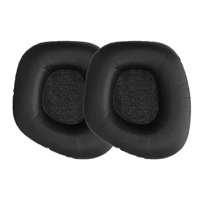 Afbeelding van kwmobile 2x oorkussens geschikt voor Corsair Void Pro RGB ELITE Earpads koptelefoon in zwart