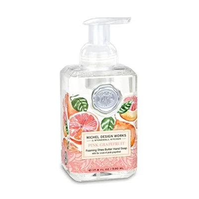 Afbeelding van Michel Design Works PINK GRAPEFRUIT FOAMING HAND SOAP Sheaboter handzeep schuimzeep (530 ml)
