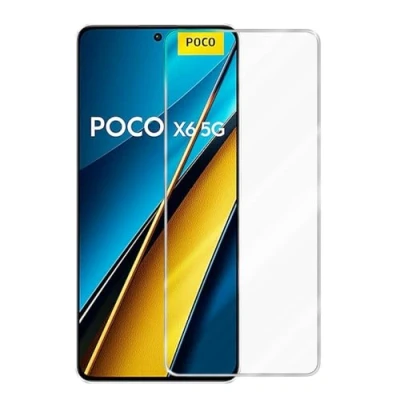 Afbeelding van Cadorabo 3x Screenprotector geschikt voor Xiaomi Poco X6 Beschermende Pantser Film in Getemperd (Tempered) Display beschermend glas 9H hardheid met 3D Touch