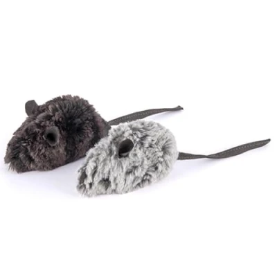 Afbeelding van P.L.A.Y. Pet Feline Frenzy Cat Toy Mice 2 muizen