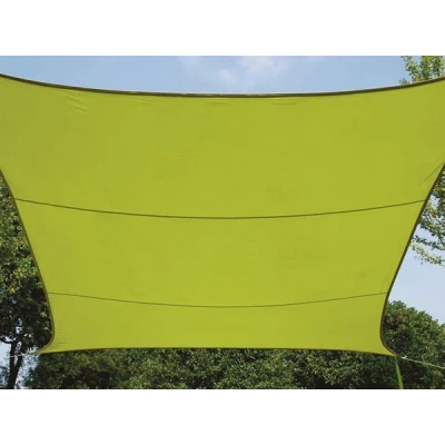 Afbeelding van Perel schaduwdoek rechthoekig 2 x 3 meter polyester groen