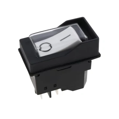 Afbeelding van EMSea 1Pc 4Pin YH02 A Elektromagnetische Schakelaar Tuimelschakelaar Compatibel met KEDU KJD16 Diverse Gereedschapsmachines Apparatuur (230 250V 16A)