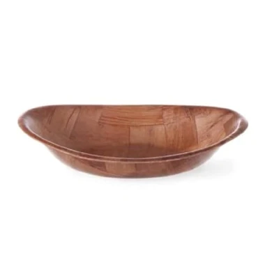 Afbeelding van Hendi Pitabakje Ovaal 200x140 Mm Gelakt Hout 425503