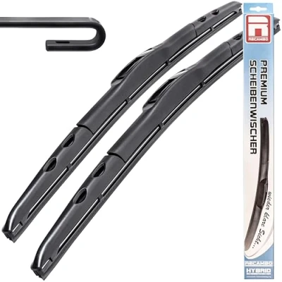 Afbeelding van HYBRID FLEX Aero ruitenwisser compatibel met Kia Niro Type DE BJ 2016 2022 650 mm 400 premium kwaliteit wisserbladen set RECAMBO
