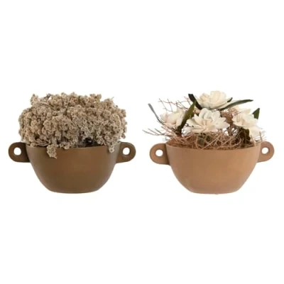 Afbeelding van Home ESPRIT Decoratieve plant bloem 22 x 14 cm (2 stuks)