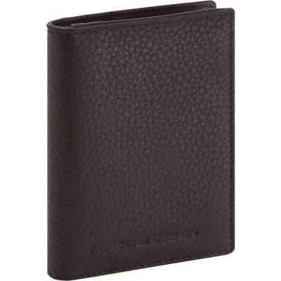 Afbeelding van PORSCHE DESIGN Leren Kaarthoes Business Billfold 6 US Dark Brown Bruine