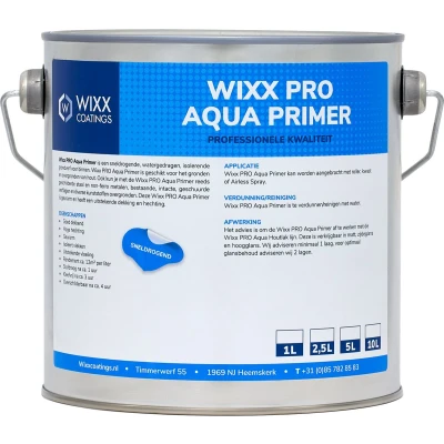 Afbeelding van Wixx PRO Aqua primer 20L RAL 7016 Antracietgrijs