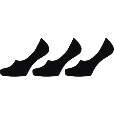 Afbeelding van Apollo Bamboe Sneaker Footies Zwart 3 Pak Maat 39/42 sokken unisex