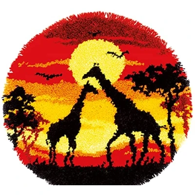 Afbeelding van Girafe Knoopvorm kleed