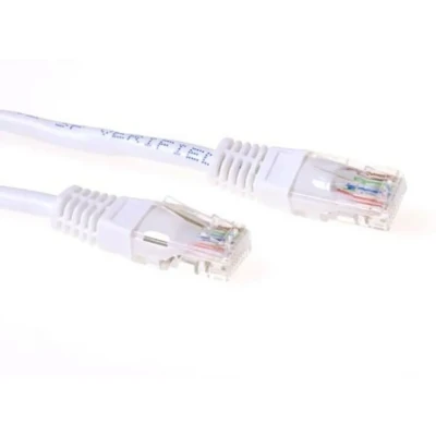 Afbeelding van ACT IB9315 U/UTP CAT6A Patchkabel Wit 15 meter