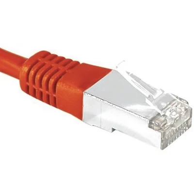 Afbeelding van Netwerkkabel RJ45 CAT 6 S/FTP rood 3 M