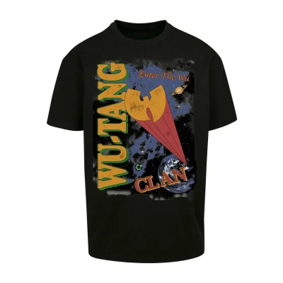 Afbeelding van Mister Tee Oversize Tshirt print, Heren, Maat: XL, Black
