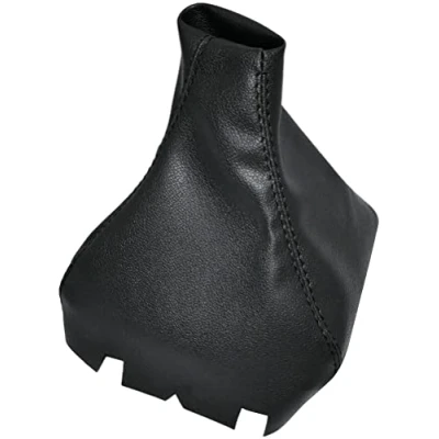 Afbeelding van AERZETIX C59139 schakelmanchet geschikt voor Seat Ibiza 6J 2008 tot 2015 Kleur: zwart kunstleer