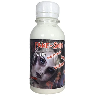Afbeelding van KING OF Halloween Maak latexmelk, kunsthuid, FX make up, zombie wonden en littekens 100ml Wit