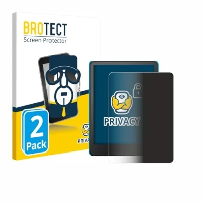 Afbeelding van BROTECT privacy screenprotector voor Amazon Kindle Paperwhite Kids 2024 Folie Beschermfolie Blauwlichtfilter (2 Stuks)