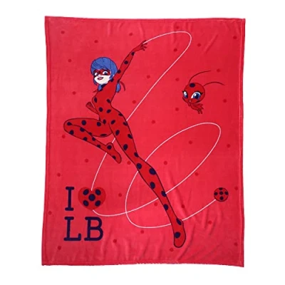 Afbeelding van Miraculous Fleece Deken Premium, Jump 125 x 150 cm Polyester
