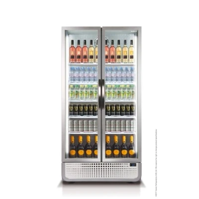 Afbeelding van C8PRO H HU + C8 CANOPY Husky vrijstaande glas koelkast