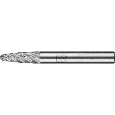 Afbeelding van PFERD RBF 0618/6 ALLROUND hardmetalen hoogrendementsstiftfrees ronde boogvorm 6x18mm 6mm universeel grof 21001029