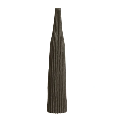 Afbeelding van Light &amp; Living Vaas NAMPALA Ø11.5x60cm Bruin