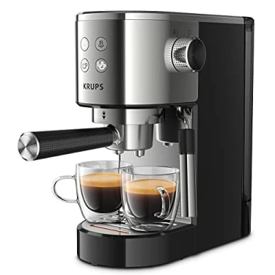 Afbeelding van Krups Virtuoso XP442C11 Pistonmachine koffiezetapparaat Half automatisch Espressomachine