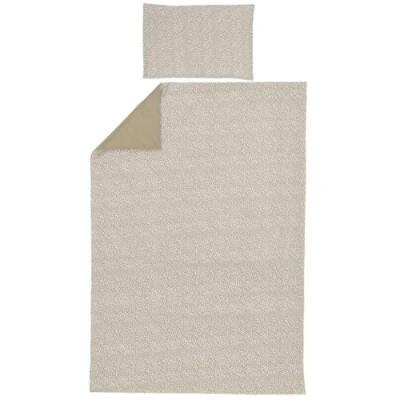 Afbeelding van Meyco Cheetah/Uni Dekbedovertrek + kussensloop 140x200/220 cm Taupe