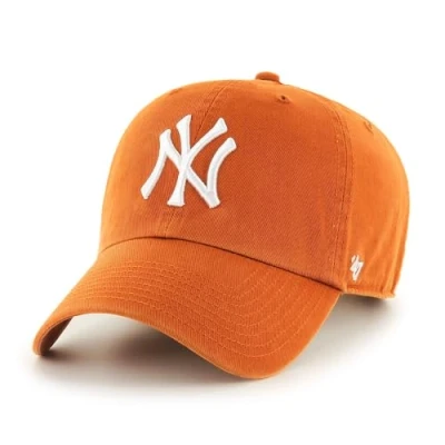 Afbeelding van &#039;47 New York Yankees Clean Up MLB Verstelbare Cap, orange/white, One size
