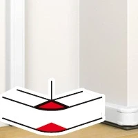 Afbeelding van Legrand DLP Buitenhoekstuk Wandgoot 75632 E2QCR