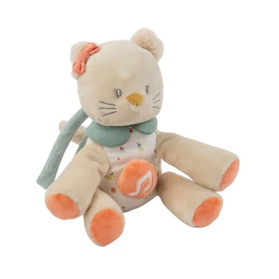 Afbeelding van Nattou Mila de kat mini muziekdoos