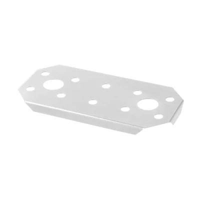 Afbeelding van HENDI Afdruiprooster, geperforeerd, voor gastronorm bakken, temperatuurbestendig van 40 tot 300C, heteluchtovens koelkasten en vriezers schalen bain marie, stapelbaar, GN 1/4, roestvast staal