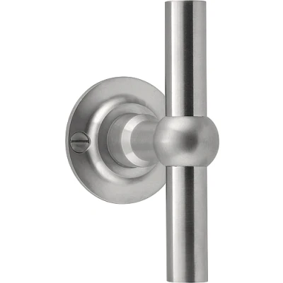 Afbeelding van Formani Knop FERROVIA FVT100V/48 vast op rozet mat RVS