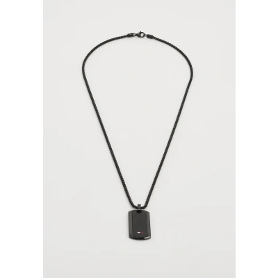 Afbeelding van Tommy Hilfiger Jameson Ketting, Heren, Maat: One Size, Black