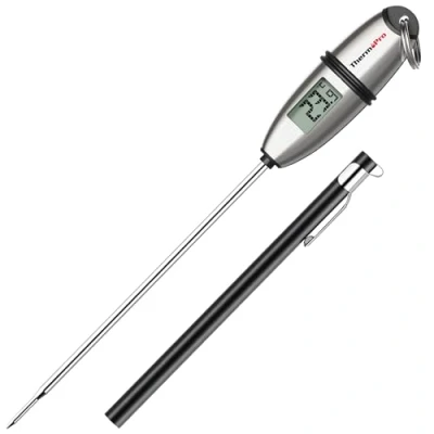 Afbeelding van ThermoPro TP02S Instant Vlees Thermometer Digitaal Koken Voedsel met Super Lange Sonde voor Grill Snoep Keuken BBQ Smoker Oven Olie Melk Yoghurt Temperatuur