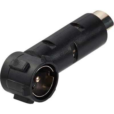 Afbeelding van Caliber Auto antenne adapter Universeel DIN naar ISO Zwart (ANT615)