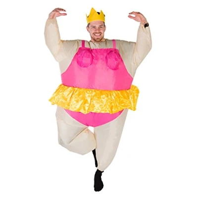 Afbeelding van Bodysocks® Opblaasbaar Ballerina Kostuum (Volwassen)
