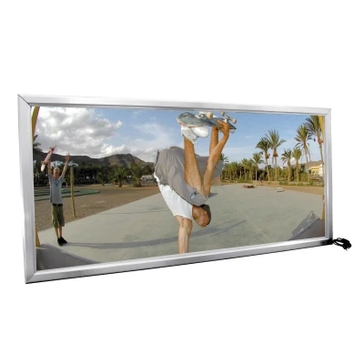Afbeelding van Europalms Illuminated billboard, aluminium, 1x2m