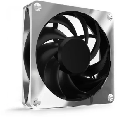 Afbeelding van Alphacool Apex Stealth Metall PC ventilator Chroom (b x h d) 120 25 mm