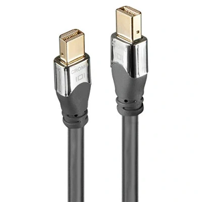 Afbeelding van LINDY 36307 DisplayPort kabel Aansluitkabel Mini stekker, stekker 2.00 m Grijs